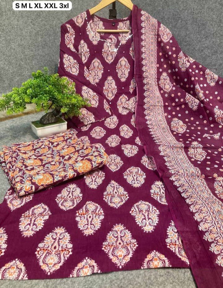 Pure Jaipuri Cotton Kurti - Image 10