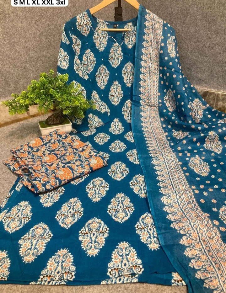Pure Jaipuri Cotton Kurti - Image 3