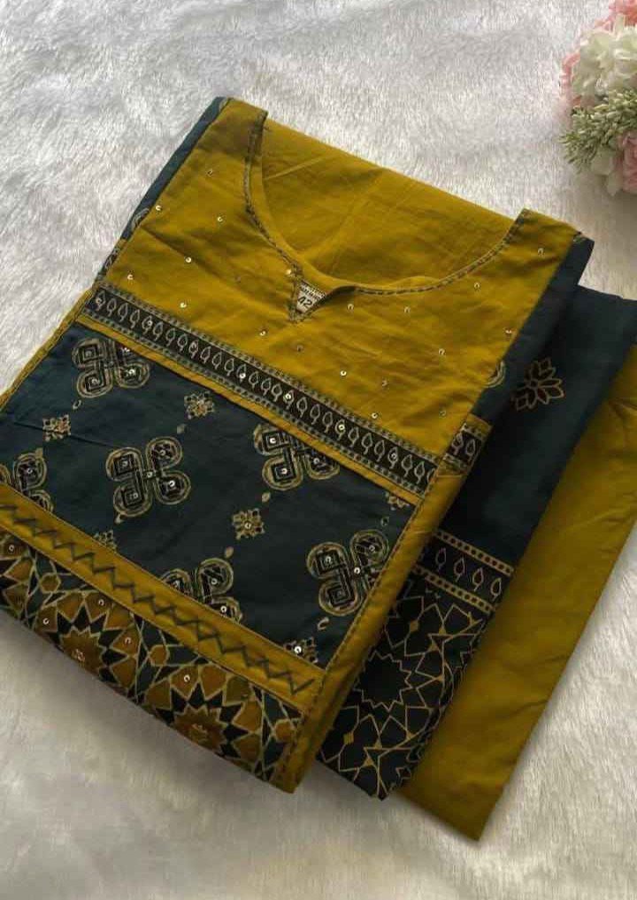 Pure Jaipuri Cotton Dupatta Kurti Set - Image 5
