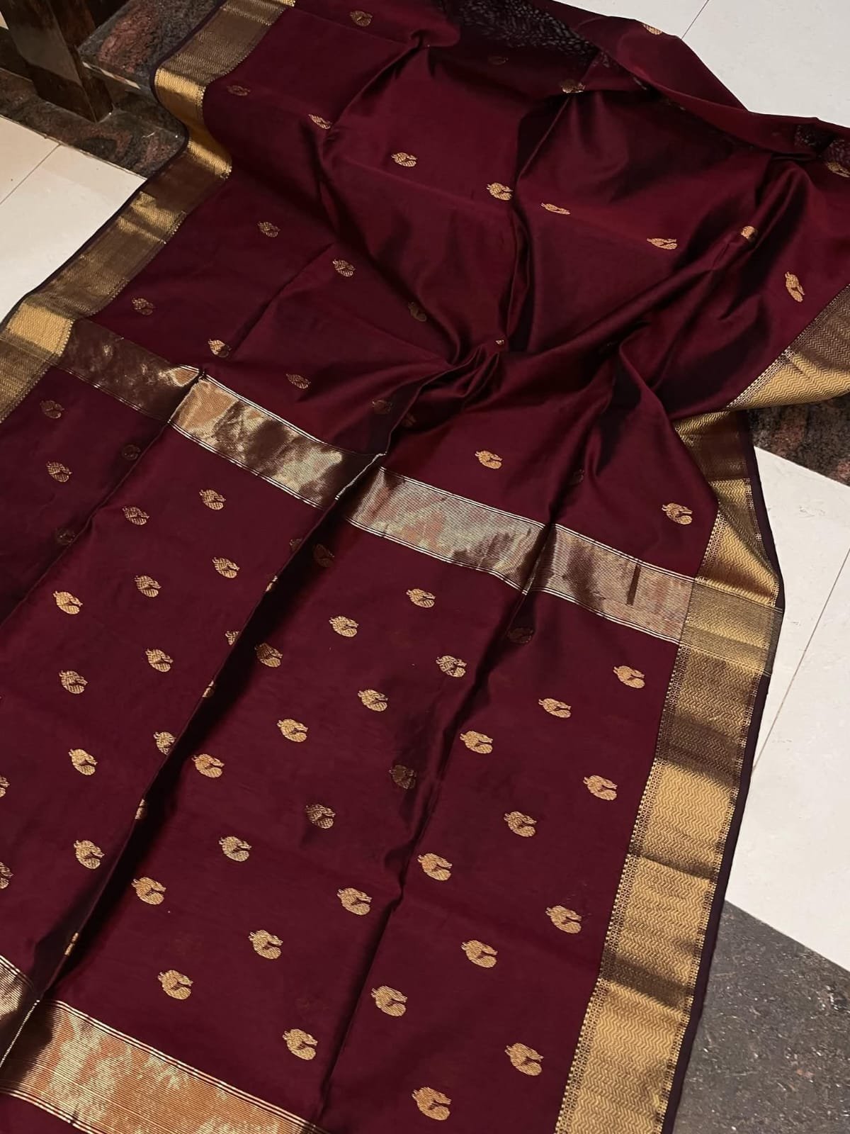 Maheswari Cotton Silk Saree