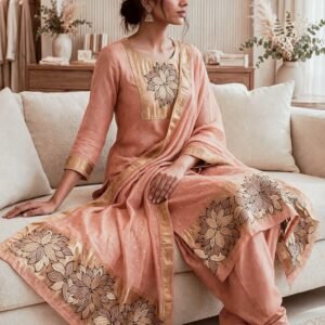 Pure Jamdani Suit Premium