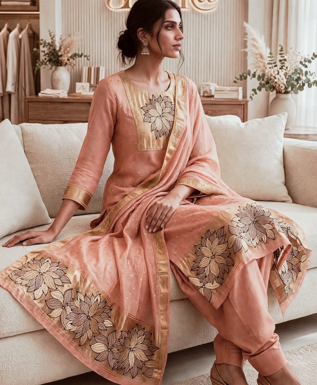 Pure Jamdani Suit Premium
