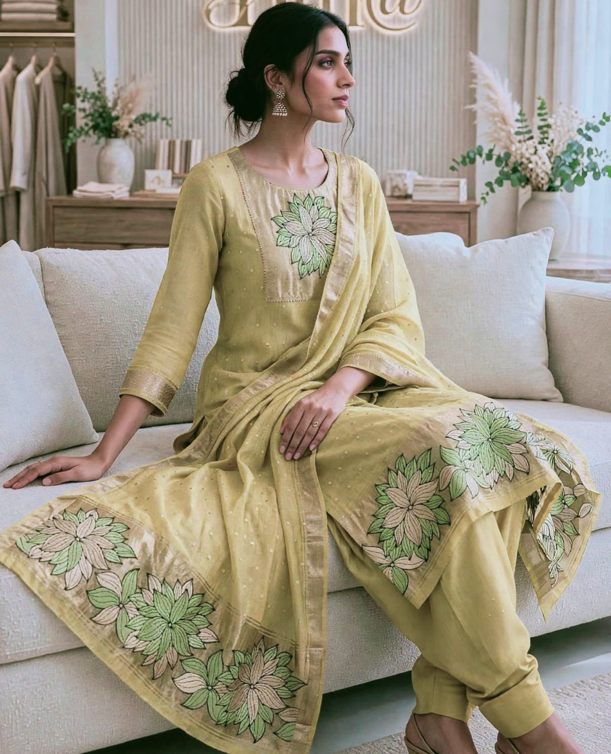 Pure Jamdani Suit Premium - Image 2