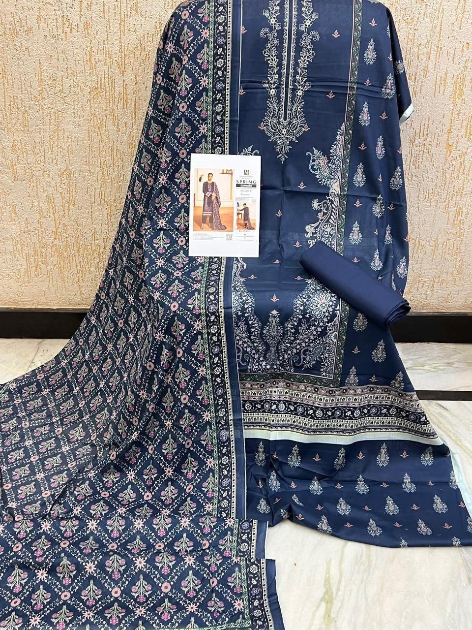 Mausammry Printed Lawn - Image 11
